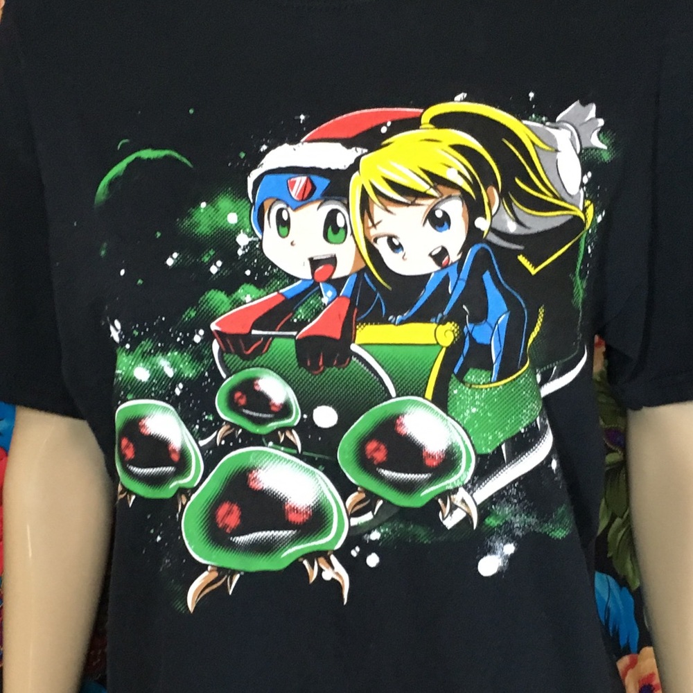 MEN’S MEGA MAN T Shirt Video Game TOP MENS SIZE MEDIUM